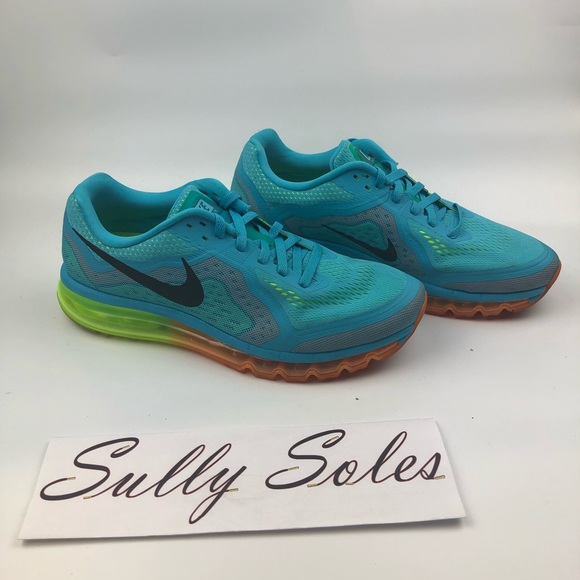 air max blue yellow orange